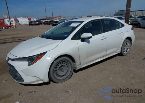 2020 Toyota Corolla Le z USA, uszkodzony, nr VIN 5YFEPRAE8LP020636